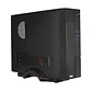 Gabinete Clio S609 Micro ATX con Fuente 500W, USB 3.0, Tipo-C 3.1, Slim Case, Negro - Miniatura 1
