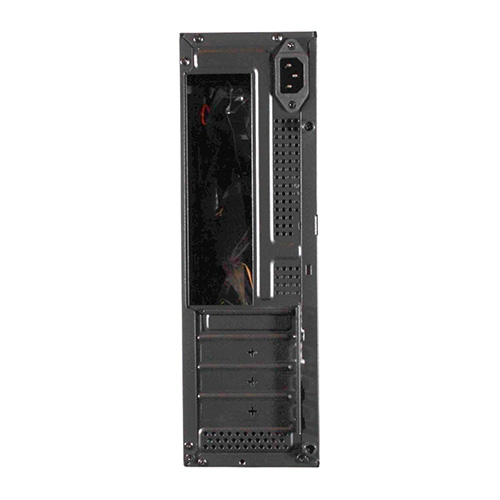 Gabinete Clio S609 Micro ATX con Fuente 500W, USB 3.0, Tipo-C 3.1, Slim Case, Negro 4