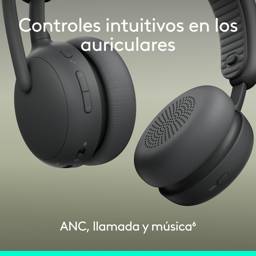 Audífonos Logitech Zone Wireless Bluetooth Grafito con Conectividad Multipunto y Uso Profesional 9