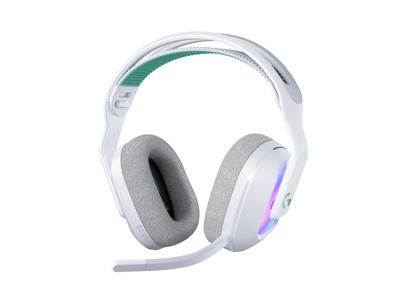 Audífonos Gamer Logitech G522 LIGHTSPEED, Wireless 2.4GHz, RGB, Blanco 1