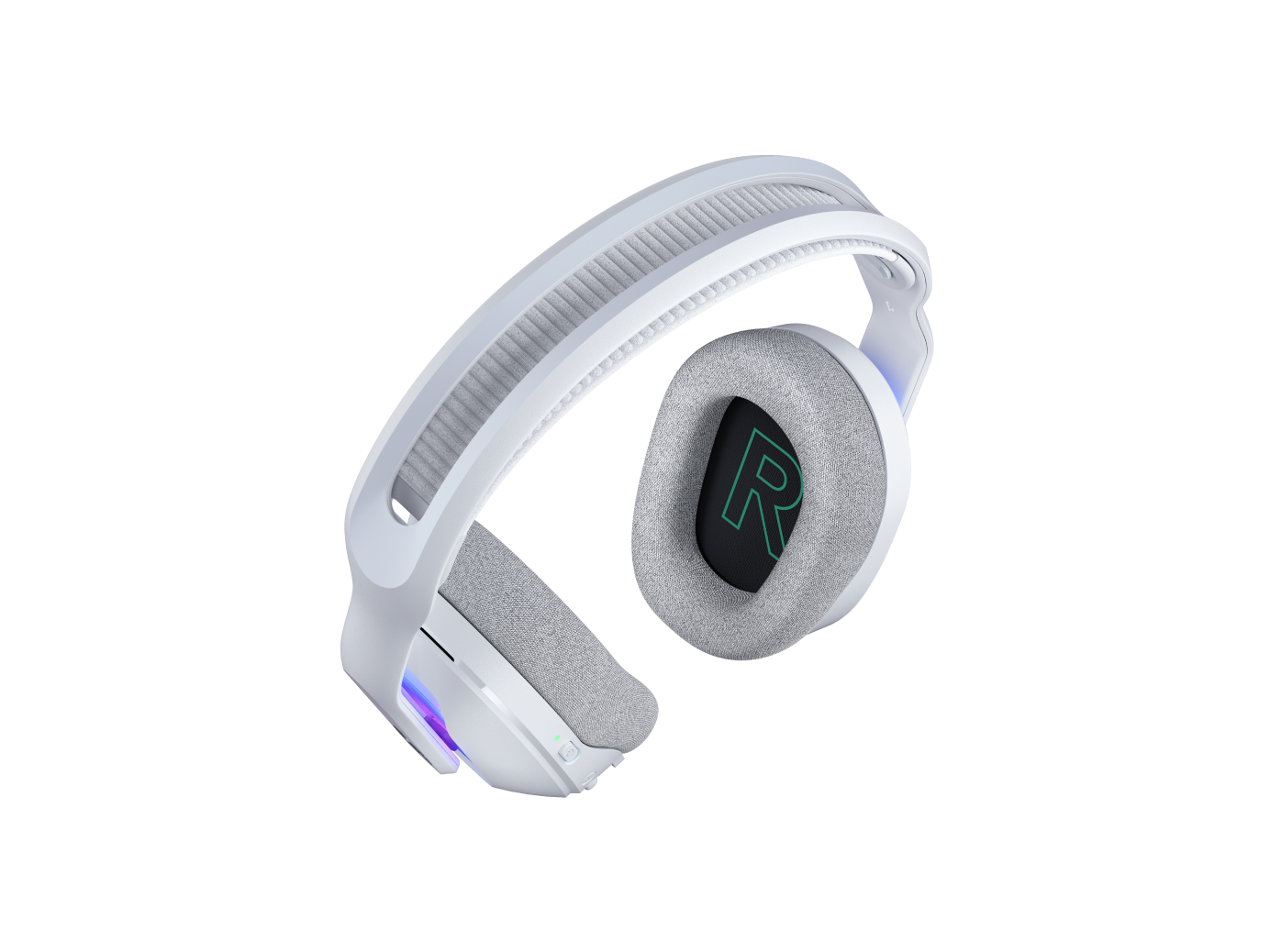 Audífonos Gamer Logitech G522 LIGHTSPEED, Wireless 2.4GHz, RGB, Blanco 5