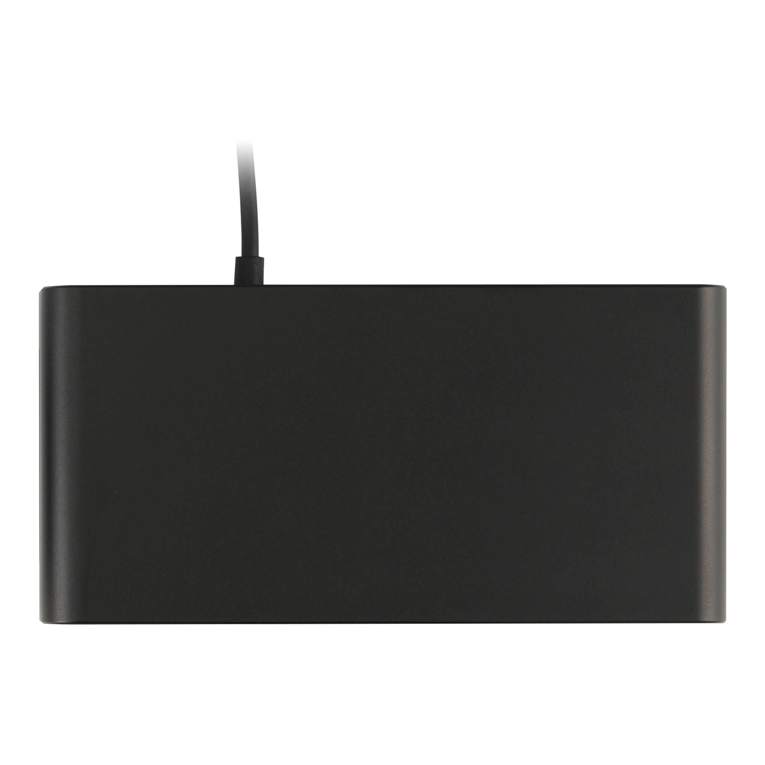 Docking Station ASUS DC300 USB-C Triple Display, 90W, HDMI/DP/USB-A/USB-C/RJ45, Aluminio 5