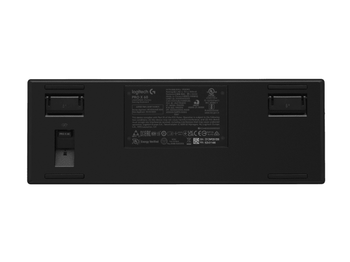 Teclado Gamer Inalámbrico Logitech G PRO X 60, Ingles, Switch Tátctil, RGB, 60%, Color Negro 7