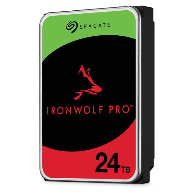 Disco Duro Interno para NAS profesional Seagate IronWolf Pro 24TB NAS 7200RPM SATA 3.5 3