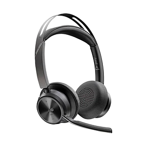Auriculares Poly Voyager Focus 2 USB-C con Base de Carga y Certificación Microsoft Teams