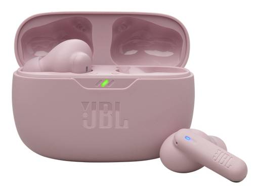 Auriculares JBL Wave Beam 2 inalámbricos – sonido envolvente y ajuste cómodo (Rosado) 1