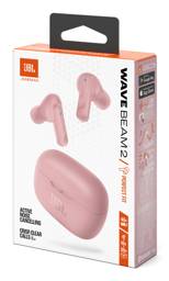 Auriculares JBL Wave Beam 2 inalámbricos – sonido envolvente y ajuste cómodo (Rosado) 12
