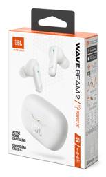 Auriculares JBL Wave Beam 2 inalámbricos – sonido envolvente y ajuste cómodo (Blanco) 12