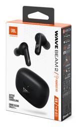 Auriculares JBL Wave Beam 2 inalámbricos – sonido envolvente y ajuste cómodo (Negro) 12