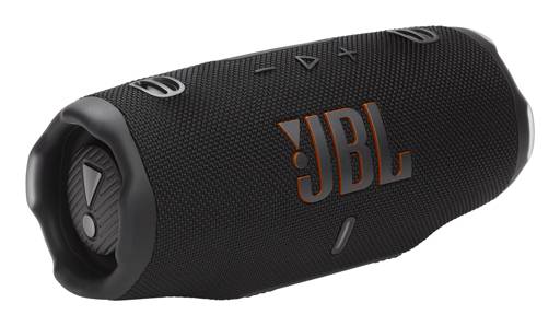 Parlante portátil JBL Charge 6 inalámbrico con carga rápida – sonido potente y duradero (Negro) 3