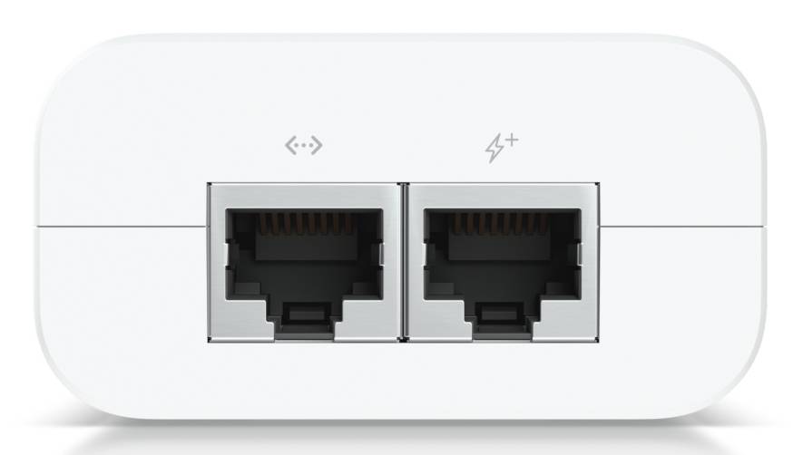 Adaptador PoE+ Ubiquiti U-POE+ para dispositivos UniFi, 50V 7