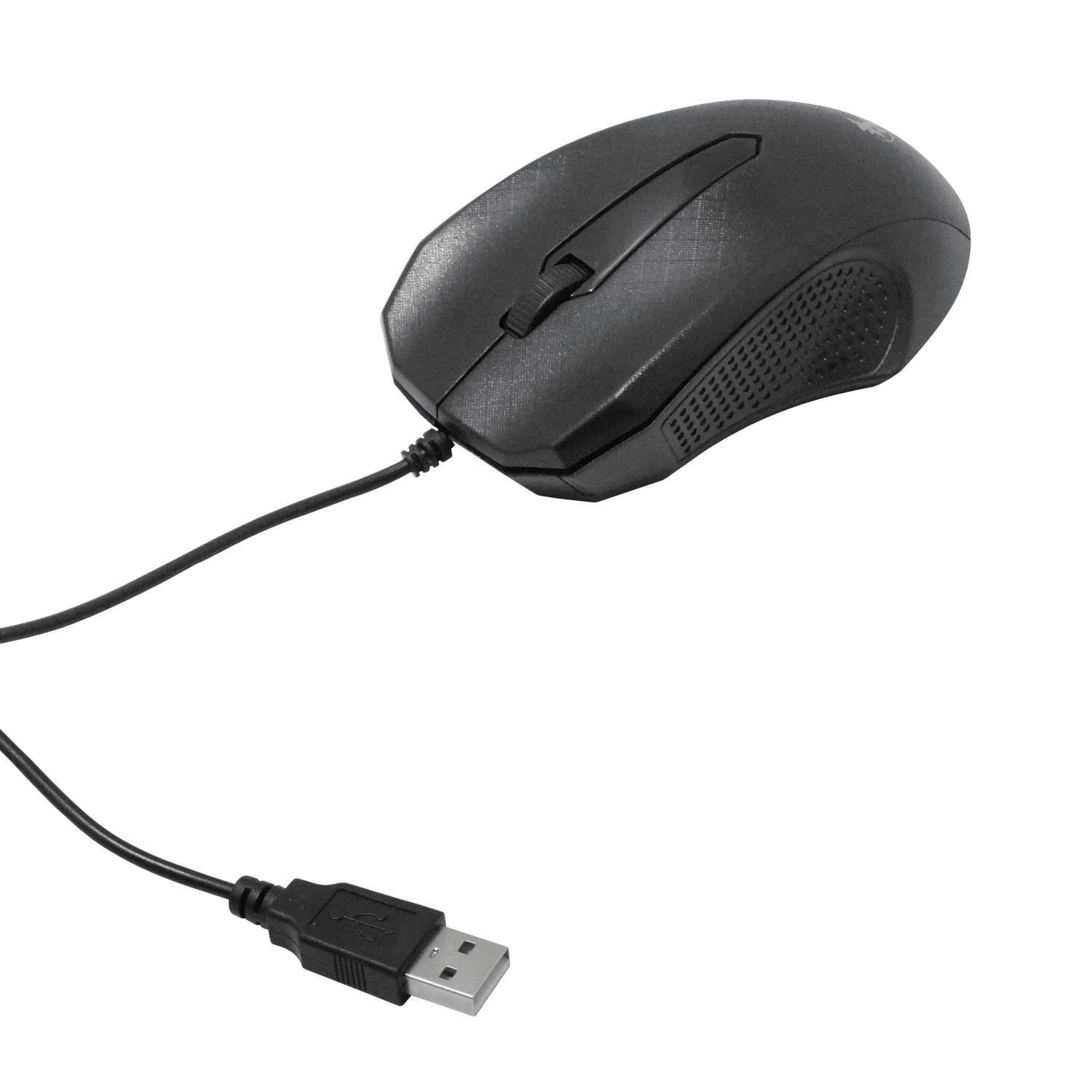 XTECH Mouse USB-AM Cableado-125cm Negro Raton Optico 1