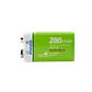 Bateria Recargable Ni-MH 42ULX92800 PHILCO 9V 280mAH Pila - Miniatura 3