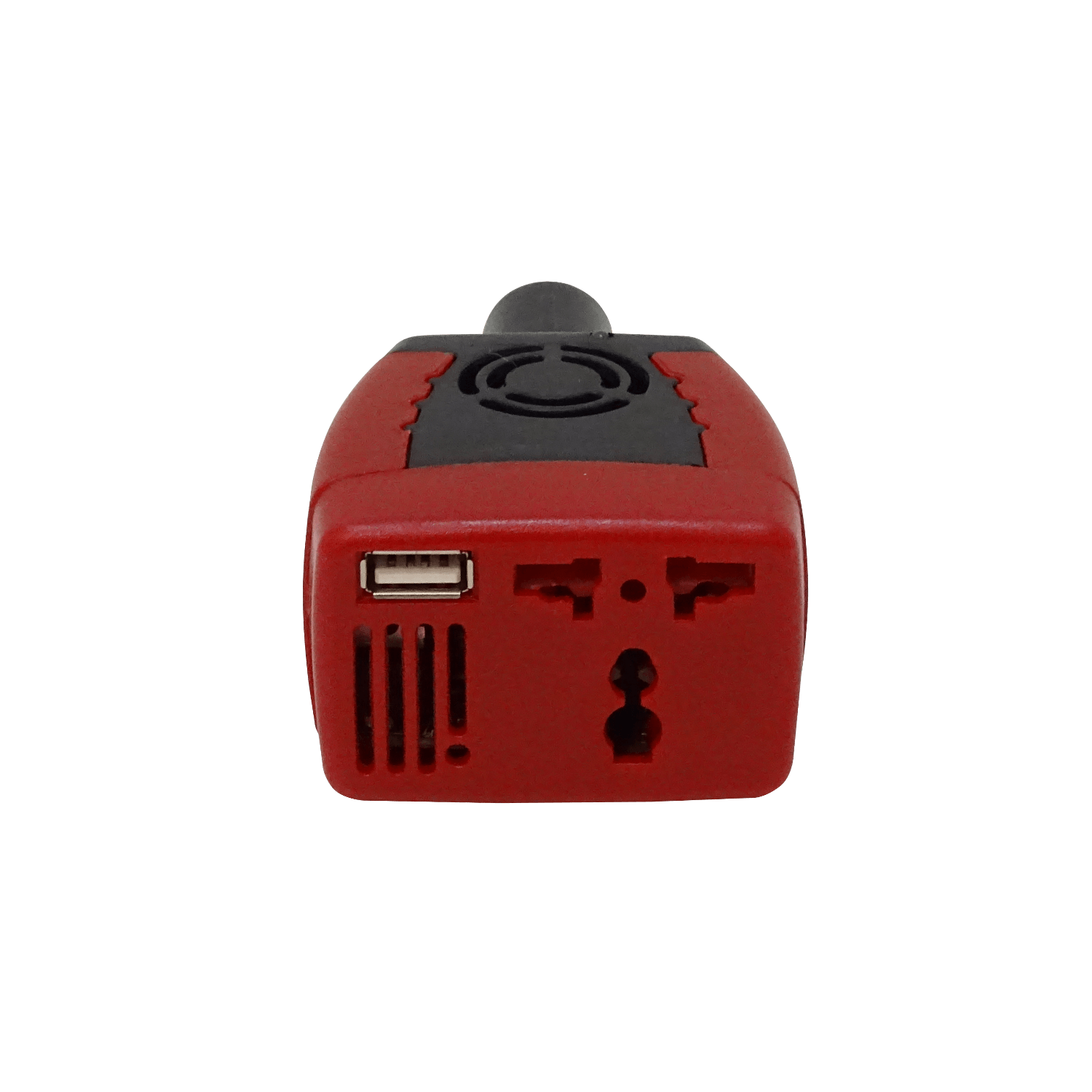 150W 12VDC-in/220V-out Inversor s/Ventilador USB-5V-500mA-OUT 1