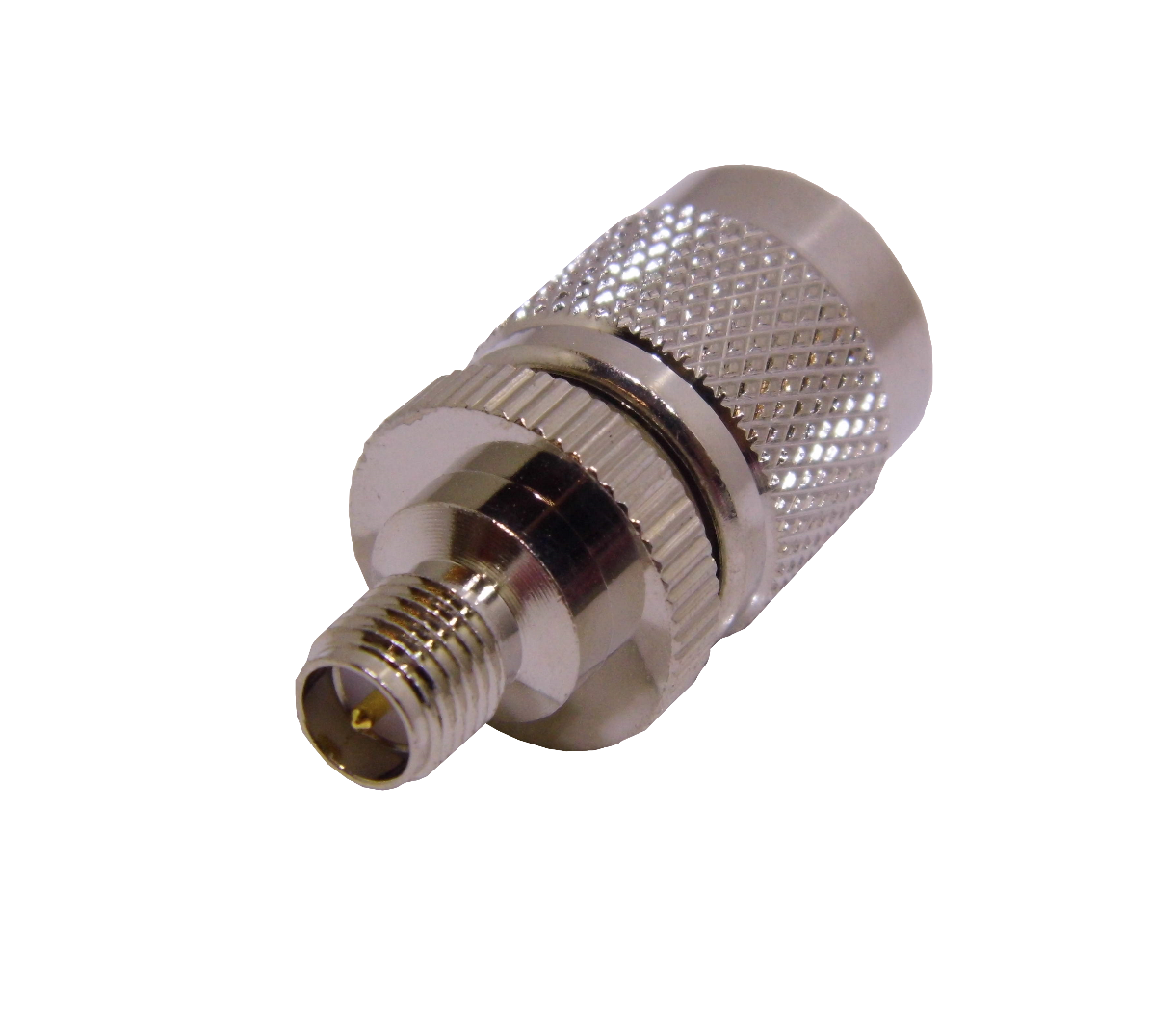 Adaptador Coaxial RPTNC Macho a RPSMA Hembra Tipo Copla 4