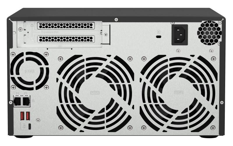 Servidor NAS QNAP AMD Ryzen™ V1500B, 4 Núcleos 2.2GHz, 8-Bay, 8GB Ram 10