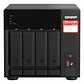 NAS QNAP TS-473A AMD Ryzen™ V1500B Quad-Core 2,2 GHz, Ram 8GB, 2,5GbE, 4xSATA - Miniatura 2