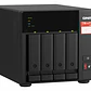 NAS QNAP TS-473A AMD Ryzen™ V1500B Quad-Core 2,2 GHz, Ram 8GB, 2,5GbE, 4xSATA - Miniatura 6