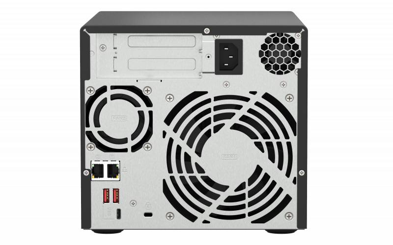 NAS QNAP TS-473A AMD Ryzen™ V1500B Quad-Core 2,2 GHz, Ram 8GB, 2,5GbE, 4xSATA 7