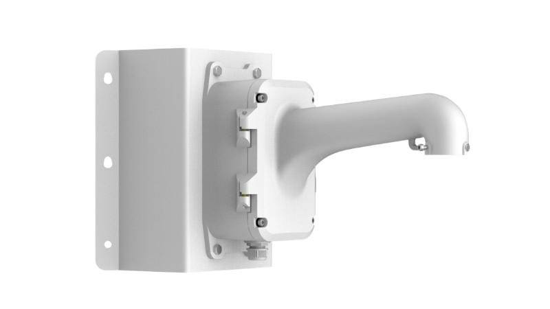 Soporte de montajke Hikvision DS-1604ZJ, Montaje en esquina, Caja de conexion integrada, Speed dome 2