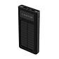 Powerbank con Cables de Carga Integrados Xtech XPB-100, Carga Solar, 10.000mAh, Negro - Miniatura 1
