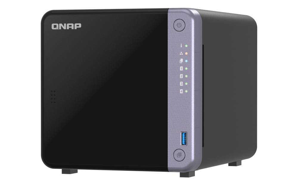 NAS QNAP TS-432X 4 Bahías 4GB DDR4 10GbE SFP+ RAID Servidor Almacenamiento 1