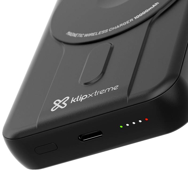 Banco de Energía Klip Xtreme KPB-600 - 10000mAh, Magnético, USB-C PD, Inalámbrico 2