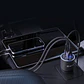 Adaptador auto Klip Xtreme 140W – 2×USB-C, 1×USB-A, carga rápida para múltiples dispositivos - Miniatura 6