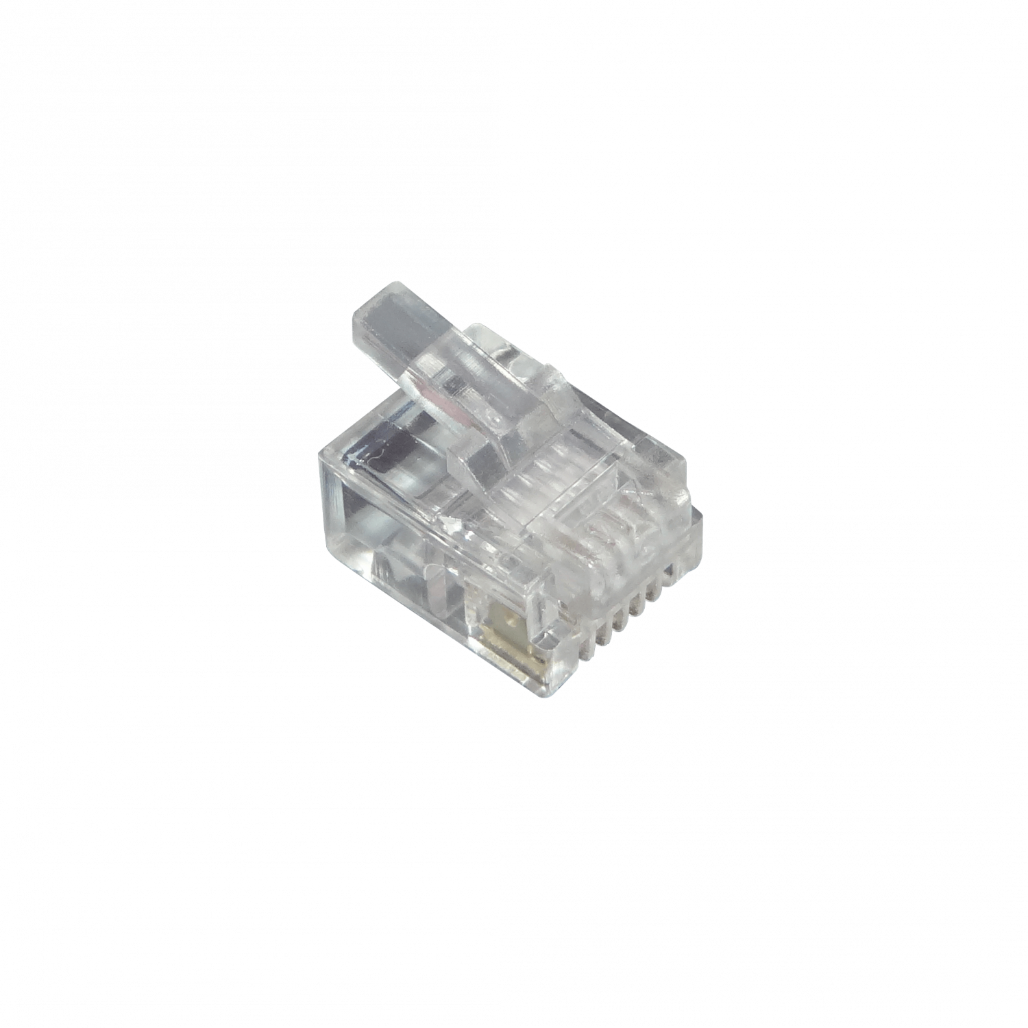 Conector RJ12 6P6C Macho LINKMADE, 10 Unidades, Crimpeable RJ25 3