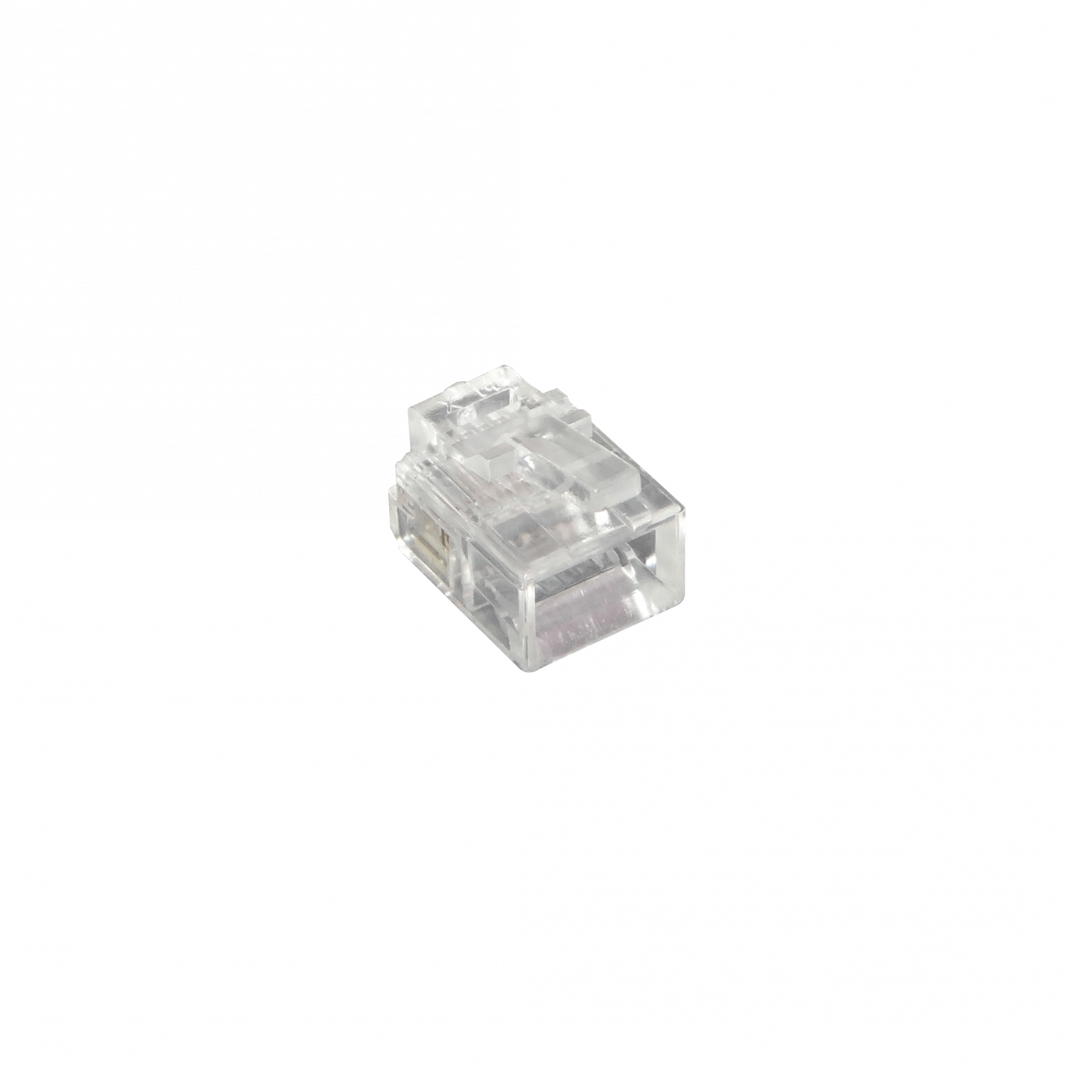 Conector RJ12 6P6C Macho LINKMADE, 10 Unidades, Crimpeable RJ25 4