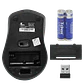 XTECH Mouse USB inalambrico inc-2xAAA 2,4GHz 4-botones Azul o Gris - Miniatura 2