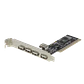 Tarjeta PCI-Legacy 5-USB2.0 5-USB-AH (4-ext 1-int) Chipset VIA-VT6212L - Miniatura 1