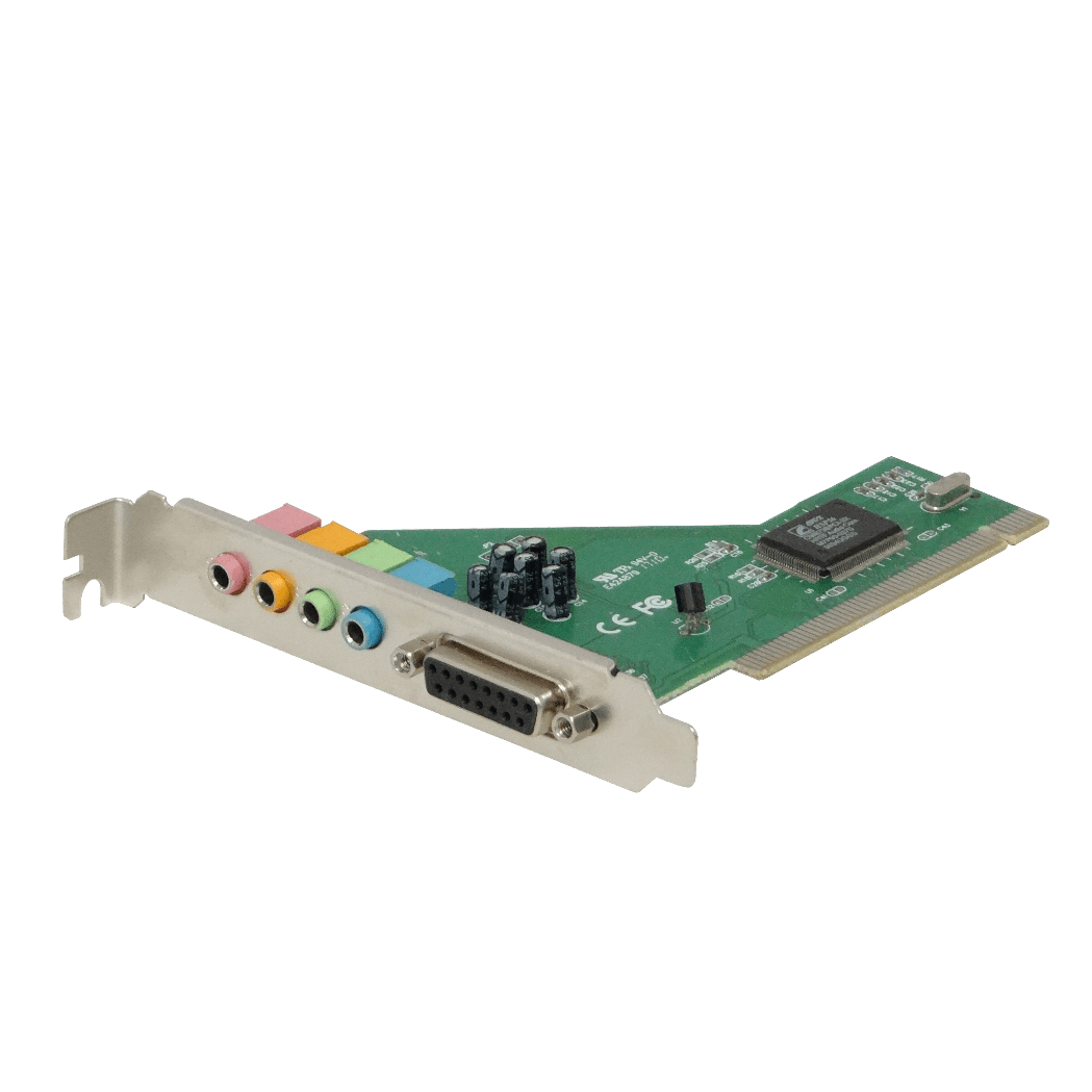 Tarjeta de Sonido PCI 4.1 c/ DB15 y 3.5mm - Chip 8738 4