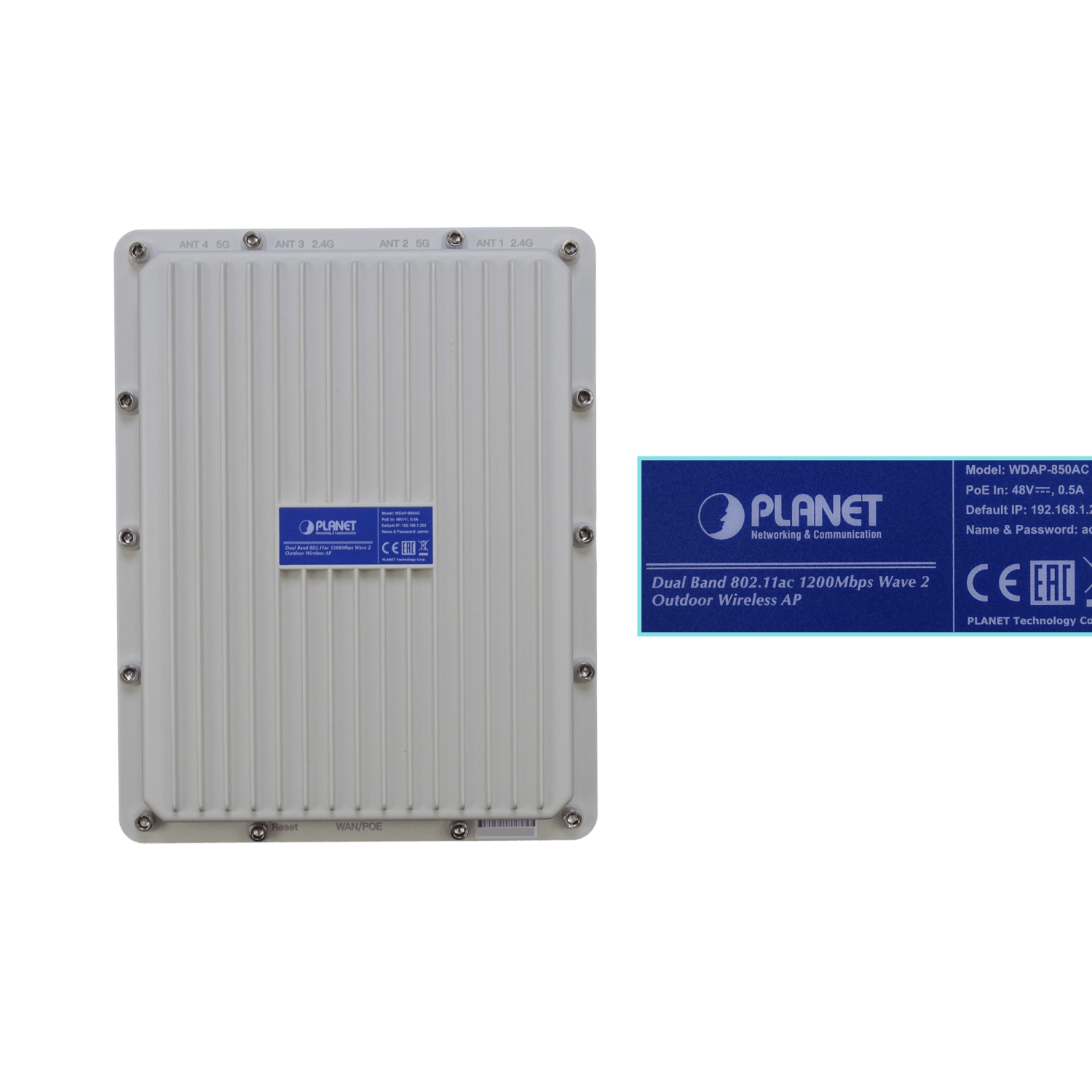 Punto de Acceso Exterior Planet WDAP?3000AX – Wi?Fi?6, 3000?Mbps, IP67 5