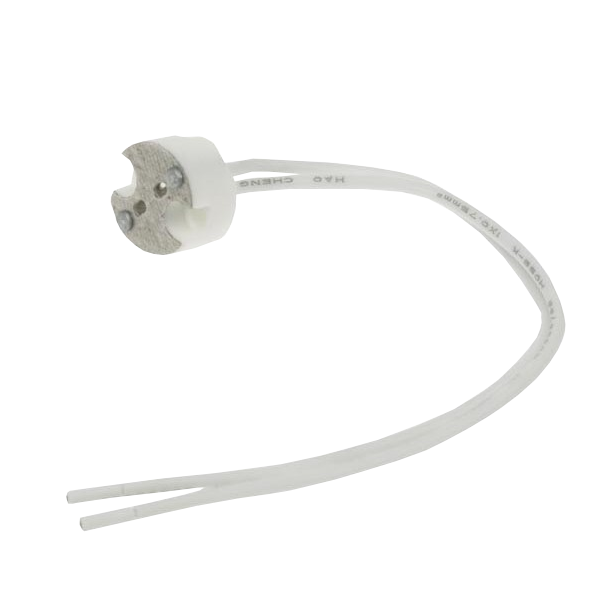Base MR16 Ceramica c/Cables 1