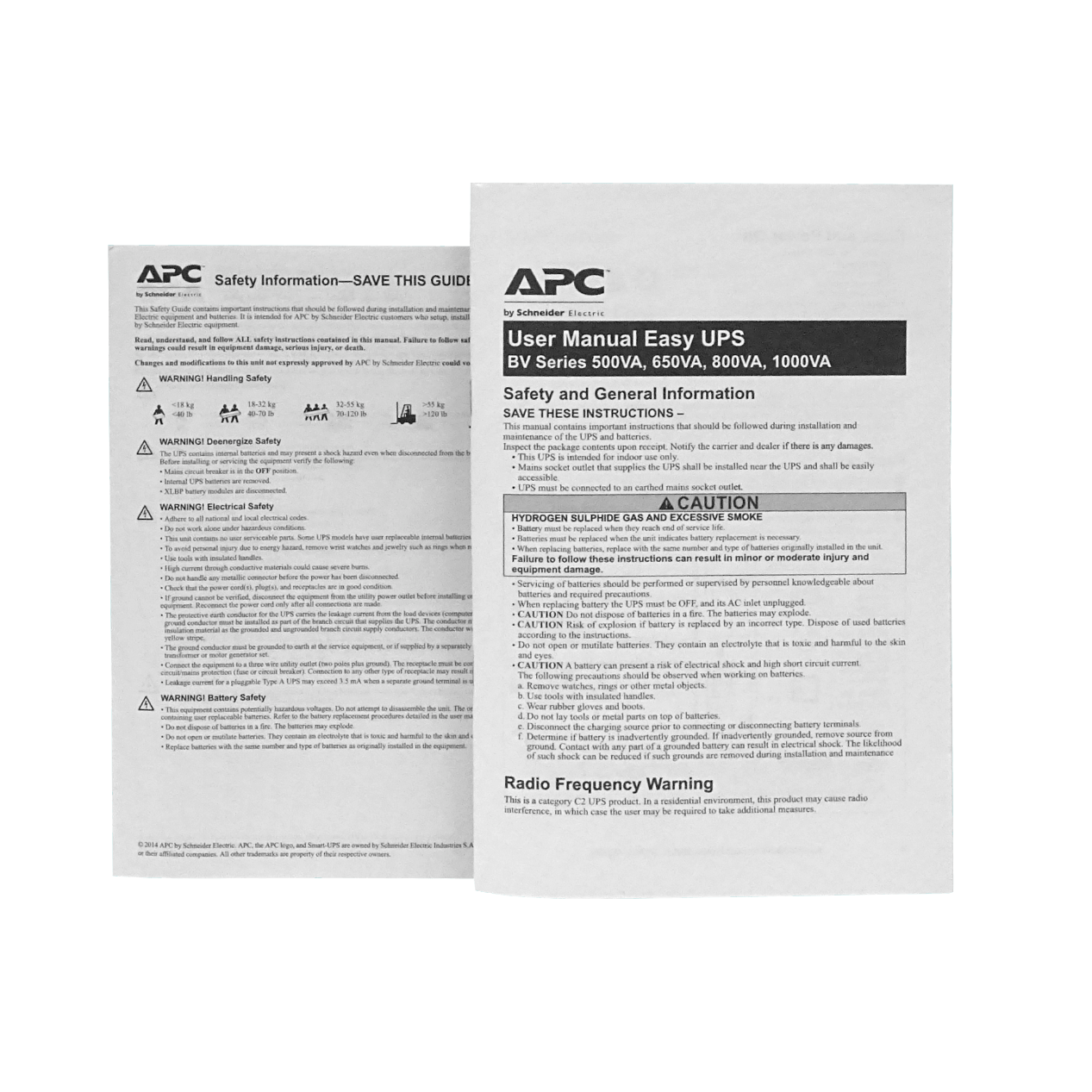 UPS APC BV500 Easy 500VA 300W, 32Wh 1x4.5Ah, 4 Tomas, Conector Anderson 3