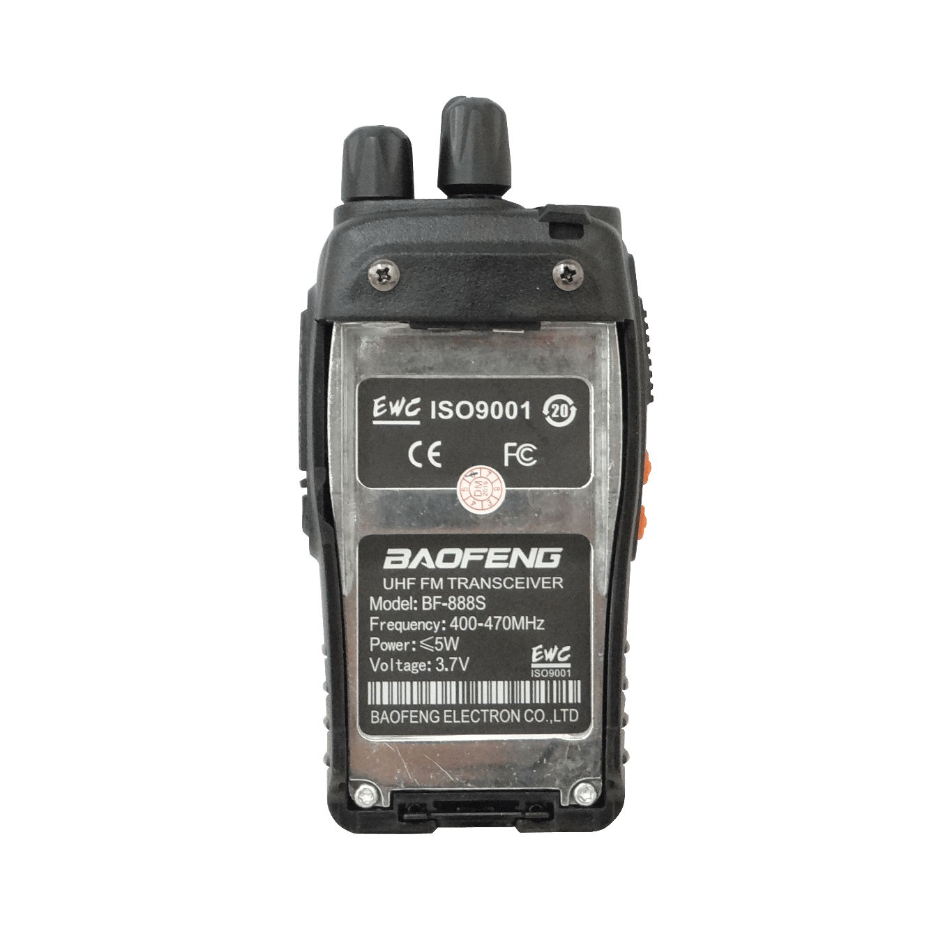 Radio 1un 6km 400-470MHz 16-Canales incl. cargador y bat 3,7V 1500mAh 2