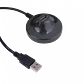 Base y Extension Cable USB2.0 130cm A-M A-H 1,3mt Negro - Miniatura 1