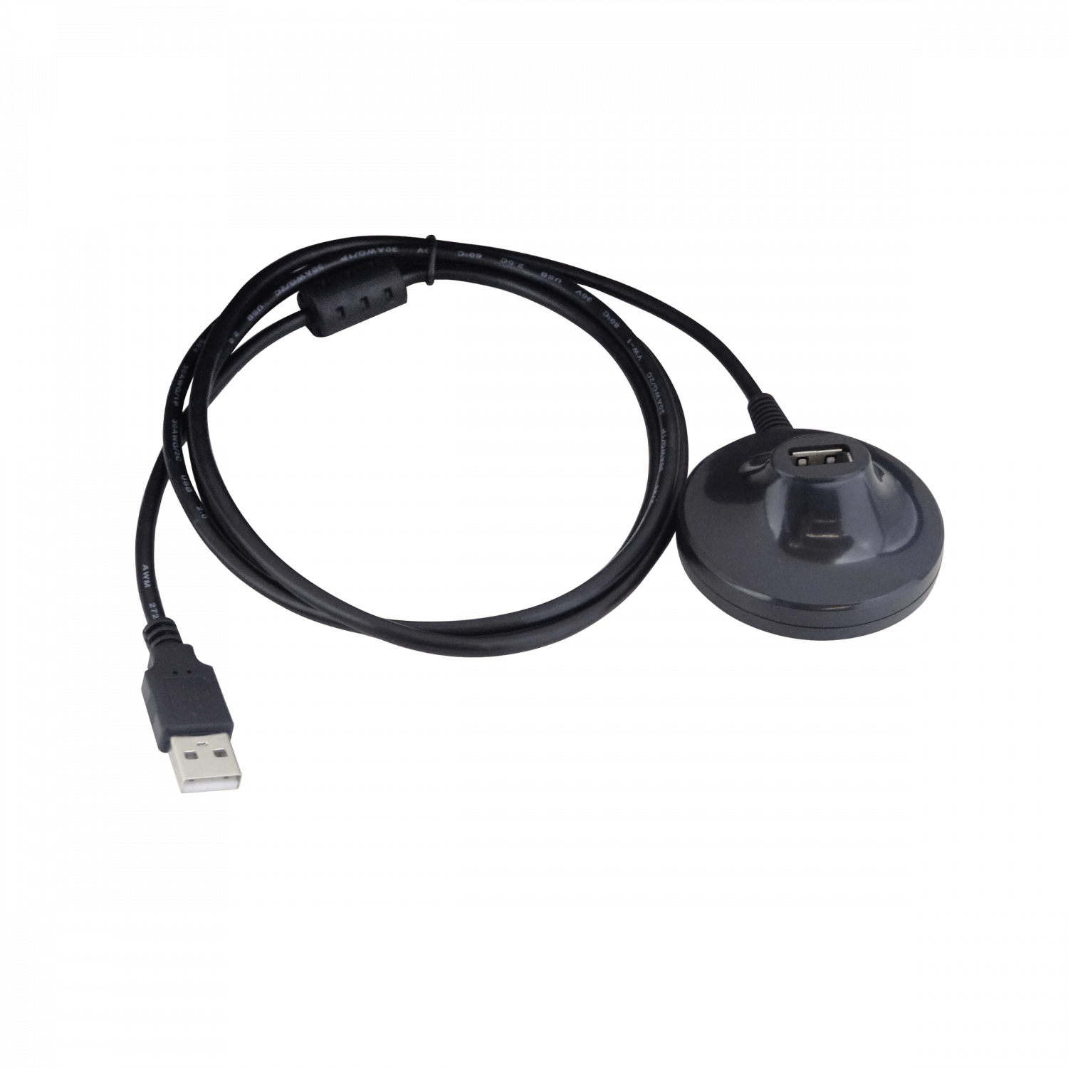 Base y Extension Cable USB2.0 130cm A-M A-H 1,3mt Negro 2