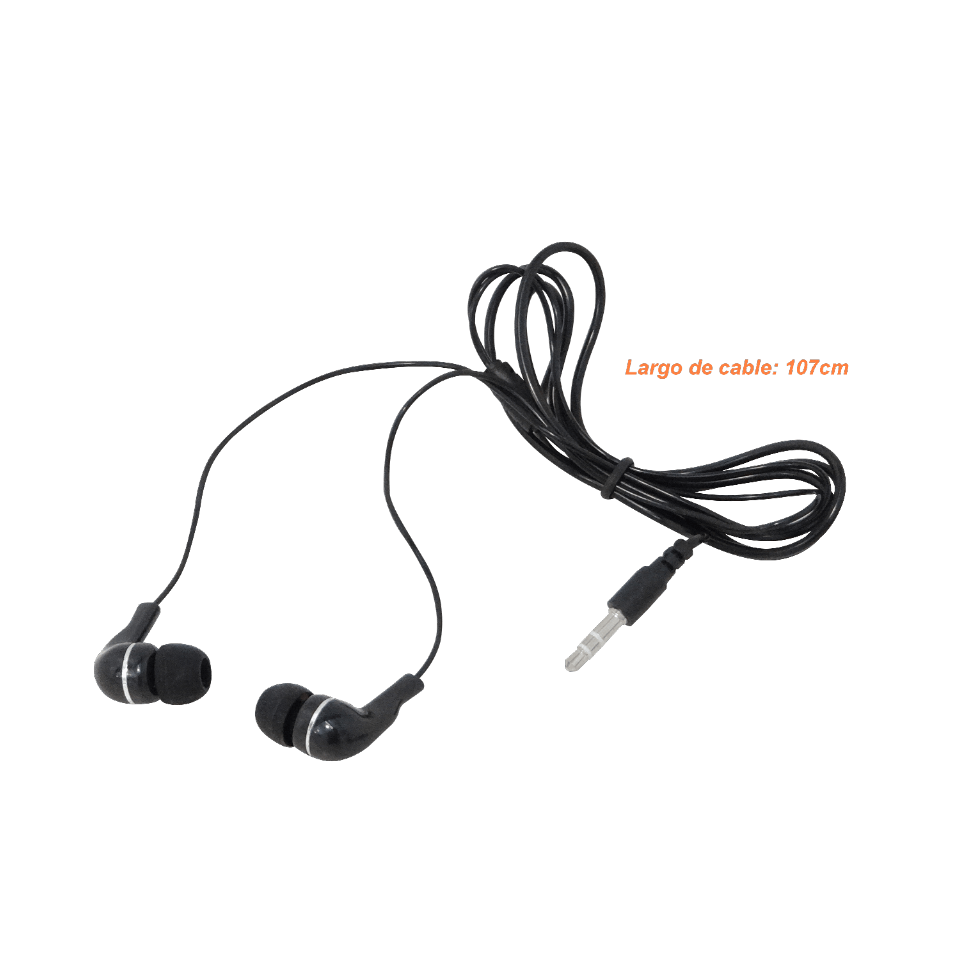Audifonos EV-10 3,5mm-Macho Cable Plug Plus 2