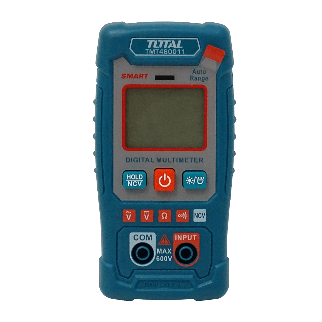 Tester digital Total MULTI-RANGO rango automatico 600V incluye pilas 3