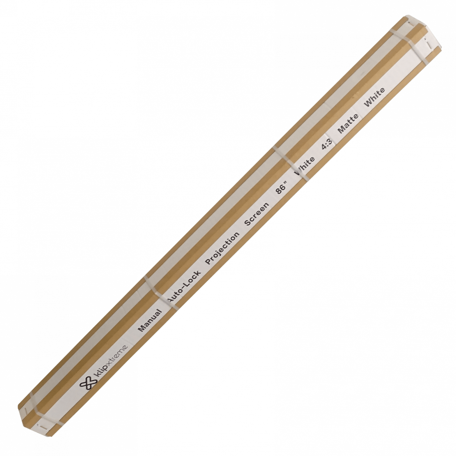 KLIPX Telon Mural 1,7mt x 1,3mt 4:3 blanco 172x130cm KPS-302 2