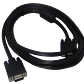 Cable VGA DB15 Macho a Macho, 3 Metros, Blindado, Negro - Miniatura 1