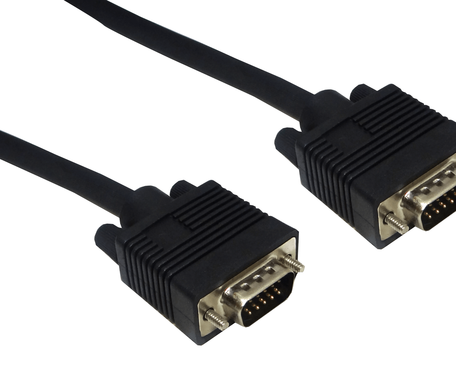 Cable VGA DB15 Macho a Macho, 3 Metros, Blindado, Negro 2