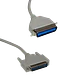 Cable Paralelo 1,8mt p/Impresora DB25-Macho CEN36 Gris VW-1 Centronics - Miniatura 1
