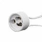 BASE GU10 Ceramica con cables Soquete Conector - Miniatura 3