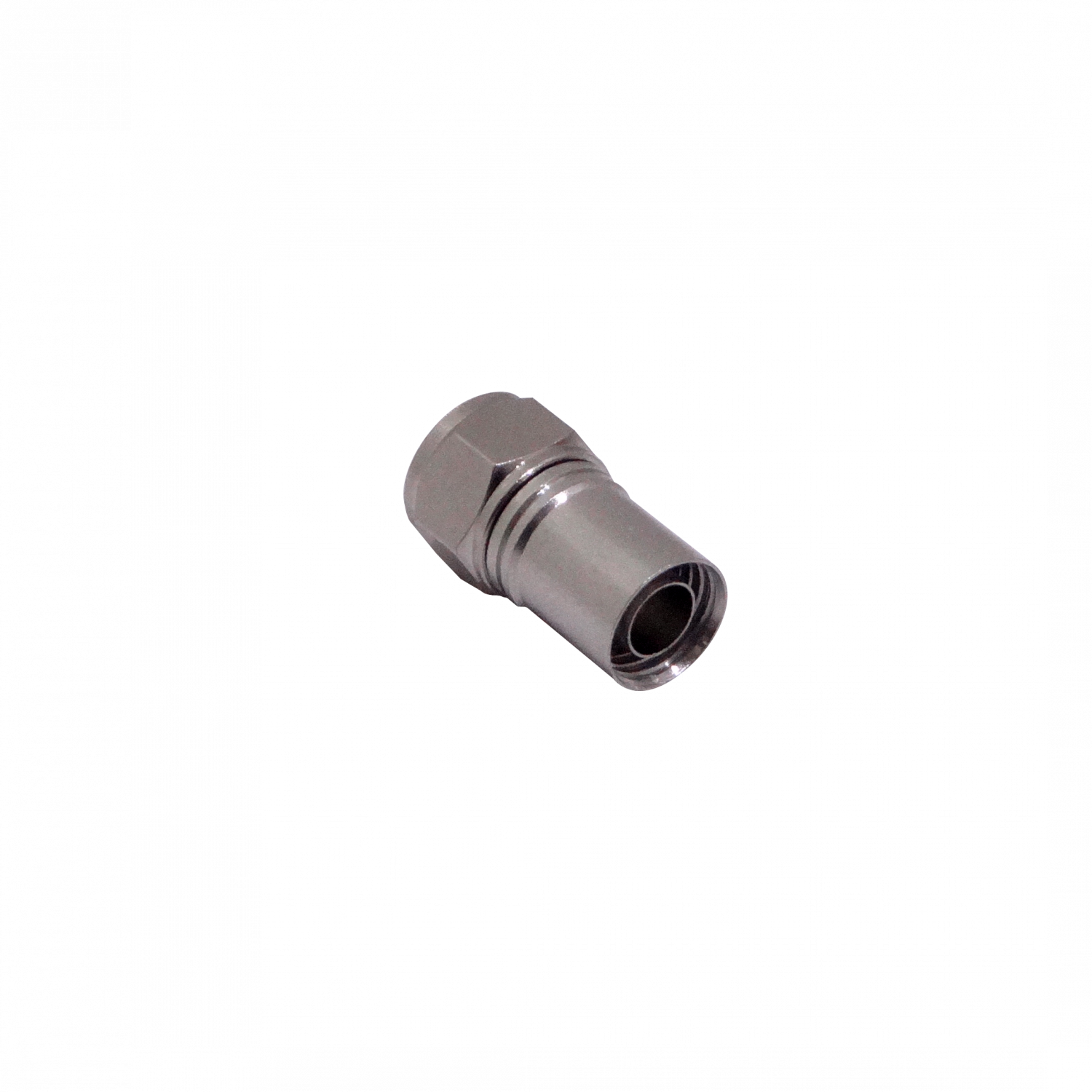 Conector F-Macho de Compresión Cónico para Cable Coaxial RG-6 (Código: JVI) 1