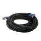 Cable VGA HDB15 Macho a Macho, 20 Metros, Blindado - Miniatura 1