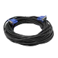 Cable VGA HDB15 Macho a Macho, 15 Metros, Video Blindado - Miniatura 2