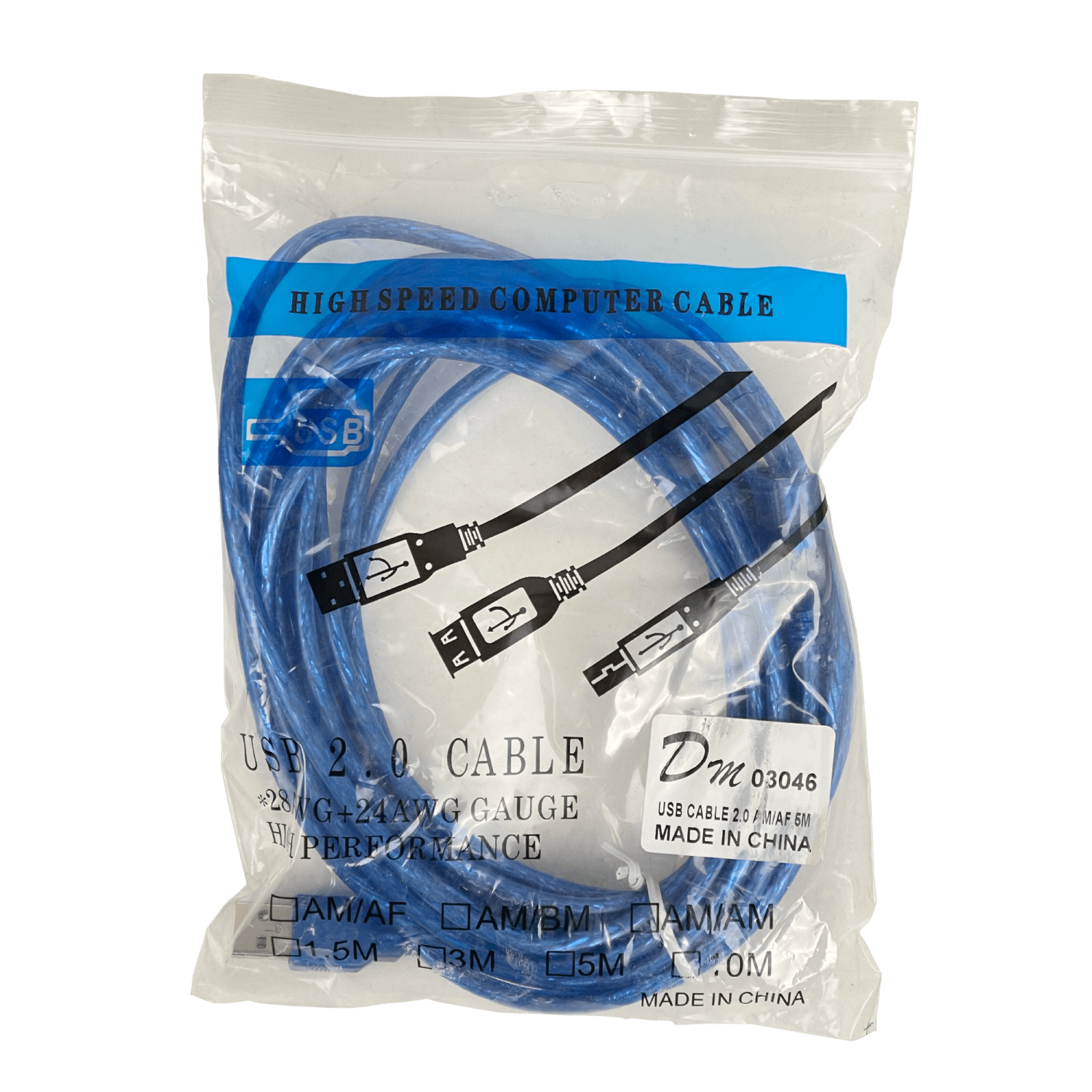 Cable USB de Extensión Pasiva, 4.5m, A-Macho a A-Hembra 3